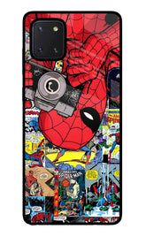 Spider Man Samsung Note 10 Lite Glass Case